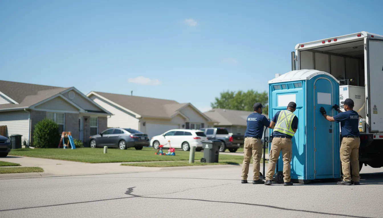 Standard Porta Potty Rentals in Eldena, IL near me